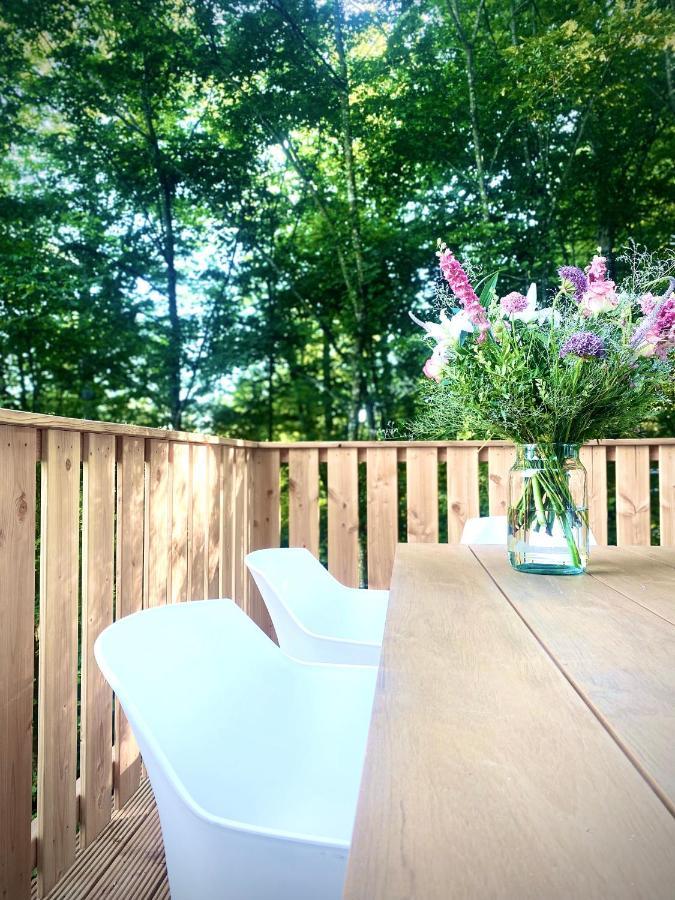 A- Frame Huisje Ardennen Durbuy Exteriör bild